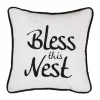 Coupon 🎉 HiEnd Accents "Bless This Nest" Embroidery Throw Pillow 🔔 -Cheap HiEnd Accents Store Belk 1022
