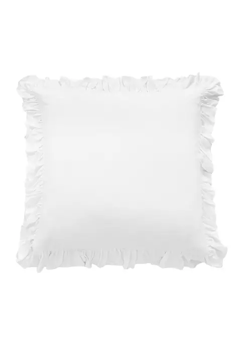 Buy π HiEnd Accents Lily Washed Linen Ruffled Euro Sham π 3 Buy π HiEnd Accents Lily Washed Linen Ruffled Euro Sham π