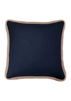 Top 10 🔥 HiEnd Accents Washed Linen Jute Trimmed Pillow 🧨