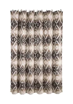Budget ❤️ HiEnd Accents Chalet Aztec Shower Curtain 👍