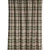 Buy 🧨 HiEnd Accents Huntsman Plaid Shower Curtain 🥰