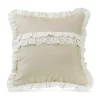 Buy 👍 HiEnd Accents Ruffle Trim and Lace Accent Decorative Pillow ✨ -Cheap HiEnd Accents Store Belk 1232