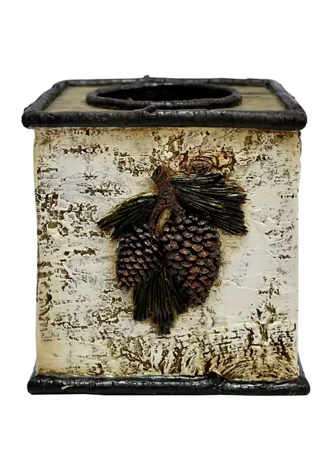 Cheapest π HiEnd Accents Birch Pinecone Tissue Box Cover π 4 Cheapest π HiEnd Accents Birch Pinecone Tissue Box Cover π - Image 2