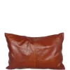 Cheapest ⌛ HiEnd Accents 16 in x 24 in Buckskin Leather Lumbar Pillow 🧨 -Cheap HiEnd Accents Store Belk 1252