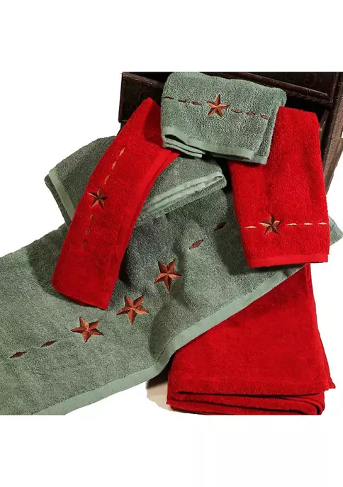 Promo π HiEnd Accents Embroidered Star Towel Set π 5 Promo π HiEnd Accents Embroidered Star Towel Set π - Image 3