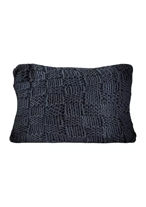 Discount β HiEnd Accents Chess Knit Dutch Euro Pillow π 5 Discount β HiEnd Accents Chess Knit Dutch Euro Pillow π - Image 3