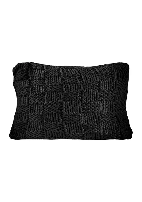 Discount β HiEnd Accents Chess Knit Dutch Euro Pillow π 8 Discount β HiEnd Accents Chess Knit Dutch Euro Pillow π - Image 6