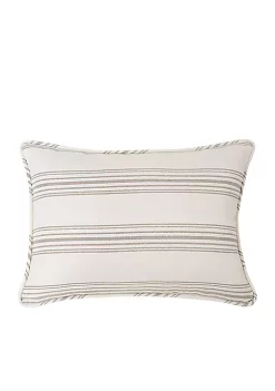 Outlet π― HiEnd Accents Prescott Stripe King Pillow Shams π