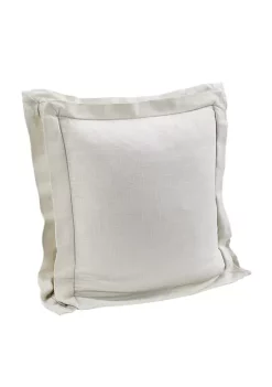 Promo 🛒 HiEnd Accents Luna Double Flanged Washed Linen Pillow ⌛ -Cheap HiEnd Accents Store Belk 1354