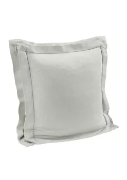 Promo 🛒 HiEnd Accents Luna Double Flanged Washed Linen Pillow ⌛ -Cheap HiEnd Accents Store Belk 1358