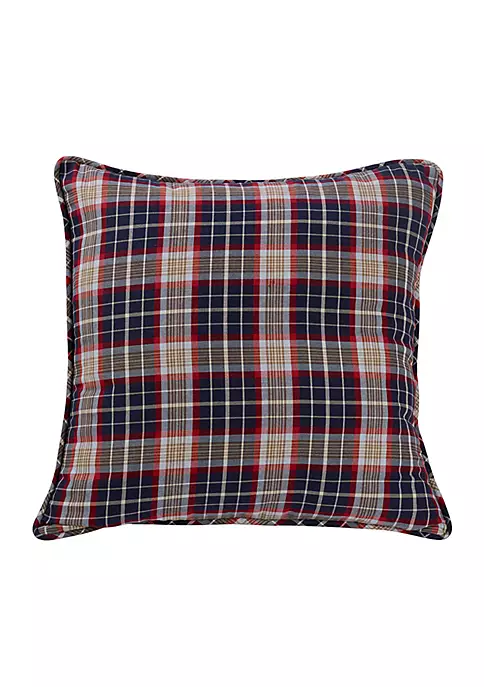 Discount π₯ HiEnd Accents South Haven Plaid European Sham 27-in. x 27-in. π€© 4 Discount π₯ HiEnd Accents South Haven Plaid European Sham 27-in. x 27-in. π€© - Image 2