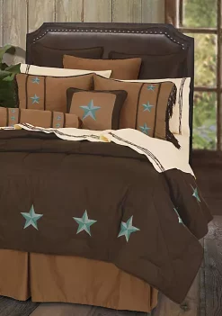 New 🎁 HiEnd Accents Laredo Queen Comforter Set 92-in. x 96-in. 🧨