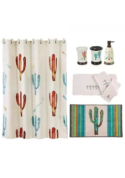 Brand new π HiEnd Accents Cactus Bath Accessory and Cream Towel Set βοΈ