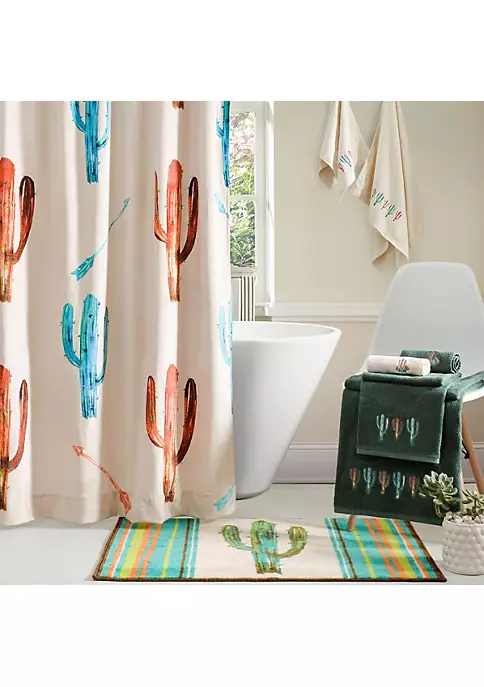 Brand new π HiEnd Accents Cactus Bath Accessory and Cream Towel Set βοΈ 4 Brand new π HiEnd Accents Cactus Bath Accessory and Cream Towel Set βοΈ - Image 2