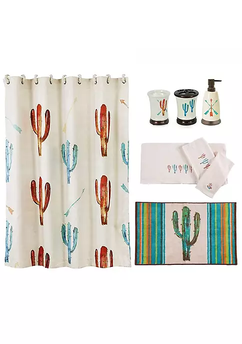 Brand new π HiEnd Accents Cactus Bath Accessory and Cream Towel Set βοΈ 5 Brand new π HiEnd Accents Cactus Bath Accessory and Cream Towel Set βοΈ - Image 3