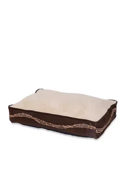Top 10 β€οΈ HiEnd Accents Embroidered Barbwire π Dog Bed β