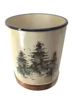 Brand new π HiEnd Accents Joshua Snow Wastebasket π