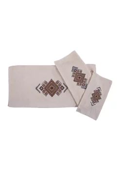 Hot Sale β¨ HiEnd Accents Sedona Embroidered Aztec Towel Set π§¨