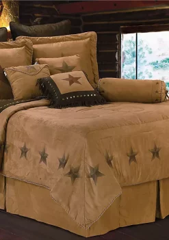Best deal 😀 HiEnd Accents Luxury Star Full Comforter Set 80-in. x 90-in. 🛒