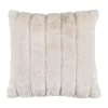 Cheapest ❤️ HiEnd Accents Oversized White Mink Throw Pillow 💯