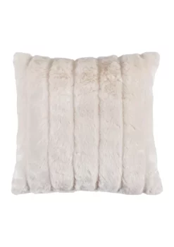Cheapest ❤️ HiEnd Accents Oversized White Mink Throw Pillow 💯 -Cheap HiEnd Accents Store Belk 1439