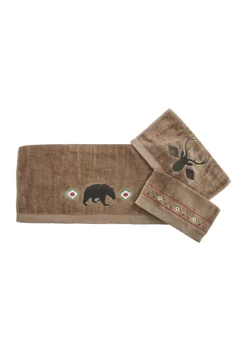 Wholesale ⭐ HiEnd Accents Aztec Bear Towel Set ✔️