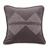 Best Sale 👍 HiEnd Accents Whistler Diamond Pillow 18-in. x 18-in. 🎉 -Cheap HiEnd Accents Store Belk 1540