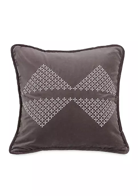 Best Sale π HiEnd Accents Whistler Diamond Pillow 18-in. x 18-in. π 3 Best Sale π HiEnd Accents Whistler Diamond Pillow 18-in. x 18-in. π