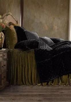 Promo 🌟 HiEnd Accents Stella Faux Silk Velvet Bedspread Set 🌟 -Cheap HiEnd Accents Store Belk 1589