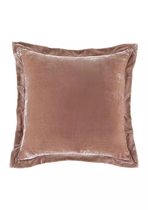 Best Pirce π HiEnd Accents Stella Faux Silk Velvet Flanged Euro Sham π 2 Best Pirce π HiEnd Accents Stella Faux Silk Velvet Flanged Euro Sham π