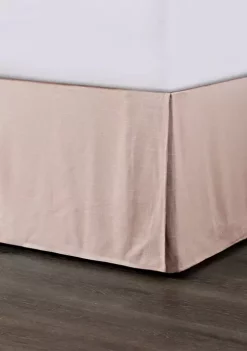 Coupon 👍 HiEnd Accents Hera Washed Linen Tailored Bed 👗 Skirt ⭐ -Cheap HiEnd Accents Store Belk 174