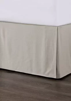 Coupon 👍 HiEnd Accents Hera Washed Linen Tailored Bed 👗 Skirt ⭐ -Cheap HiEnd Accents Store Belk 175