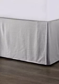 Coupon 👍 HiEnd Accents Hera Washed Linen Tailored Bed 👗 Skirt ⭐ -Cheap HiEnd Accents Store Belk 178