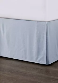 Coupon 👍 HiEnd Accents Hera Washed Linen Tailored Bed 👗 Skirt ⭐ -Cheap HiEnd Accents Store Belk 180