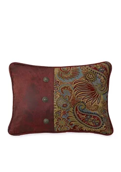 Coupon 🛒 HiEnd Accents San Angelo Pieced Paisley Decorative Pillow ⭐