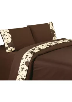Best Sale 😀 HiEnd Accents Cowhide Sheet Set 🌟 -Cheap HiEnd Accents Store Belk 207