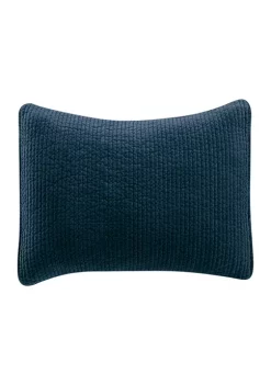 Buy 😉 HiEnd Accents Stonewashed Cotton Velvet Quilted Pillow Sham 💯 -Cheap HiEnd Accents Store Belk 219