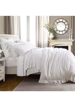 Flash Sale ⭐ HiEnd Accents Lily Washed Linen Bedding Set ⭐ -Cheap HiEnd Accents Store Belk 236