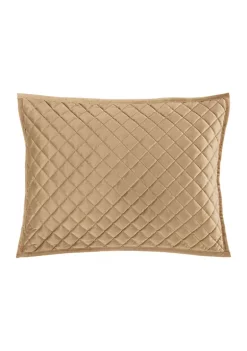 Wholesale 🎁 HiEnd Accents Velvet Diamond Quilted Pillow Sham Set ✨ -Cheap HiEnd Accents Store Belk 246