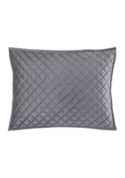 Wholesale 🎁 HiEnd Accents Velvet Diamond Quilted Pillow Sham Set ✨ -Cheap HiEnd Accents Store Belk 249