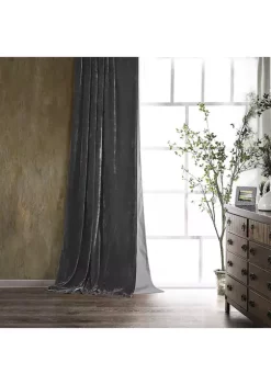 Buy 👍 HiEnd Accents Stella Faux Silk Velvet Curtain 🤩