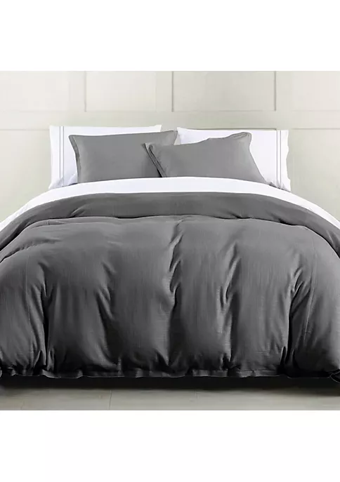 Brand new ⭐ HiEnd Accents Hera Washed Linen Flange Comforter Set ✨ 4 Brand new ⭐ HiEnd Accents Hera Washed Linen Flange Comforter Set ✨ - Image 2