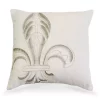 Best deal ⌛ HiEnd Accents Newport Embroidery Fleur De Lis Decorative Pillow 🛒 -Cheap HiEnd Accents Store Belk 282