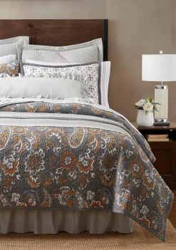 Wholesale 💯 HiEnd Accents Abbie Western Paisley Reversible Quilt Set ✔️ -Cheap HiEnd Accents Store Belk 325