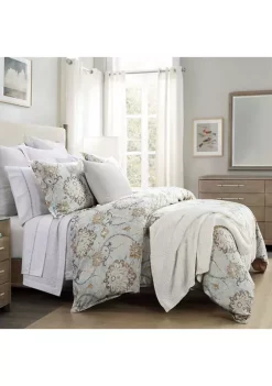 New 🥰 HiEnd Accents Dalia Linen Bedding Set 😀 -Cheap HiEnd Accents Store Belk 355