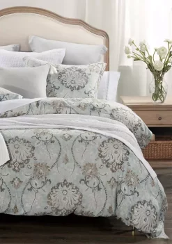 New 🥰 HiEnd Accents Dalia Linen Bedding Set 😀 -Cheap HiEnd Accents Store Belk 356