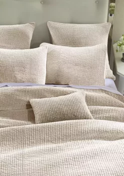 Flash Sale ✨ HiEnd Accents Stonewashed Cotton Velvet Quilt Set 😍