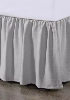 Best Pirce 🌟 HiEnd Accents Lily Washed Linen Gathered Bed 👗 Skirt 🎉 -Cheap HiEnd Accents Store Belk 464