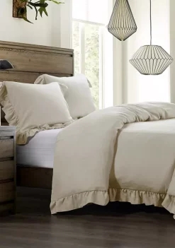 Best Pirce ❤️ HiEnd Accents Lily Washed Linen Bedding Set ❤️ 11 Best Pirce ❤️ HiEnd Accents Lily Washed Linen Bedding Set ❤️ -Cheap HiEnd Accents Store Belk 509