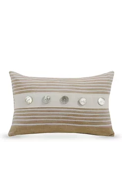 Buy 👍 HiEnd Accents Newport Small Striped Decorative Pillow 🤩